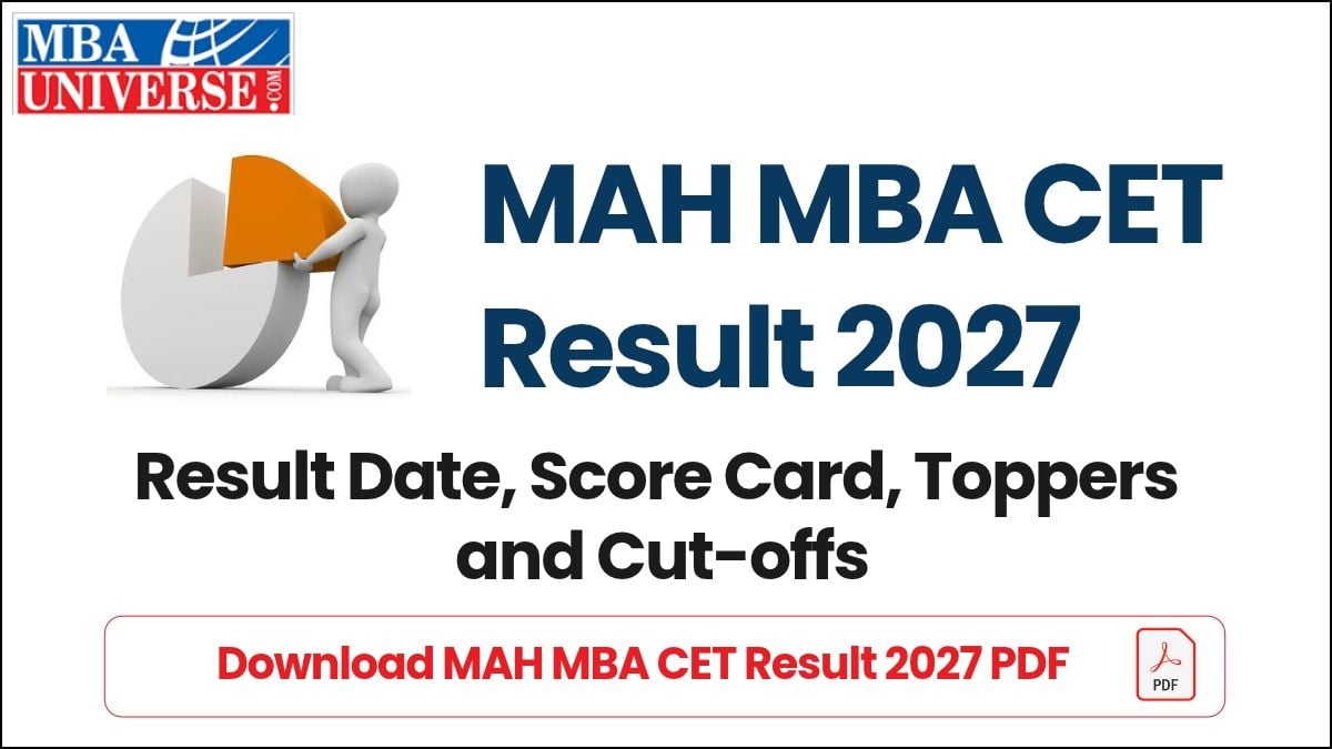 MAH MBA CET Result 2027