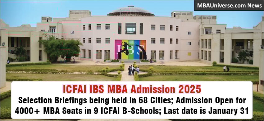 IBS MBA Admission 2025