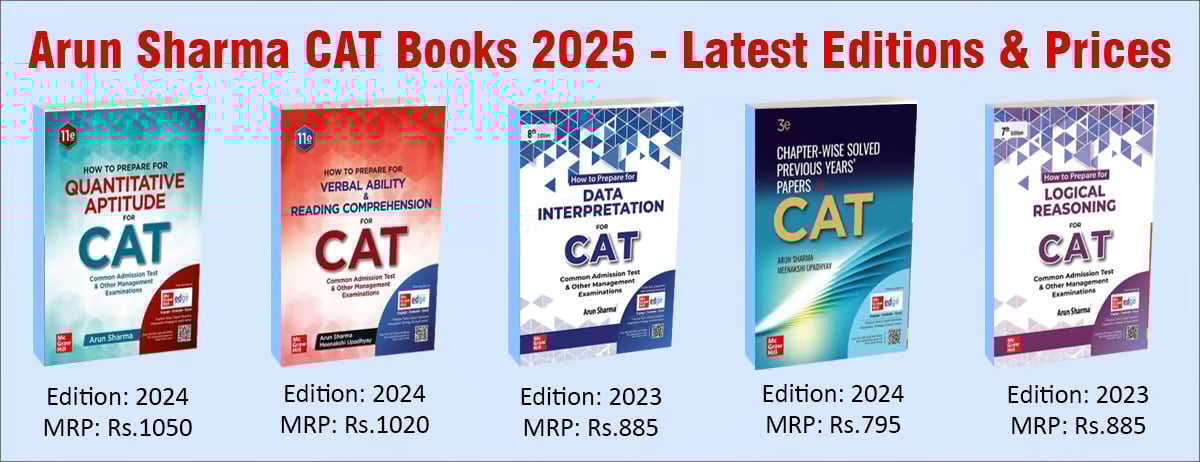 Arun Sharma CAT Books 2025