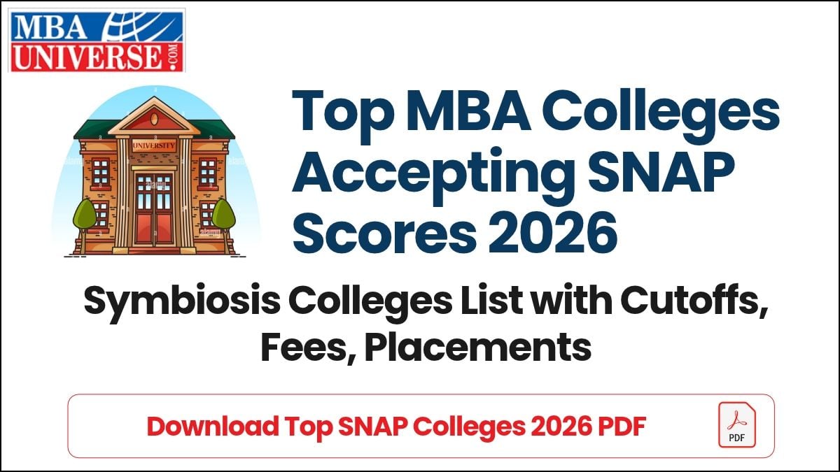 Download Top MBA Colleges Accepting SNAP 2026 PDF