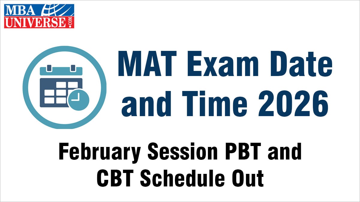 MAT Exam Date and Time 2026