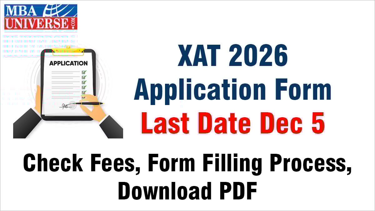 XAT 2026 Application Form