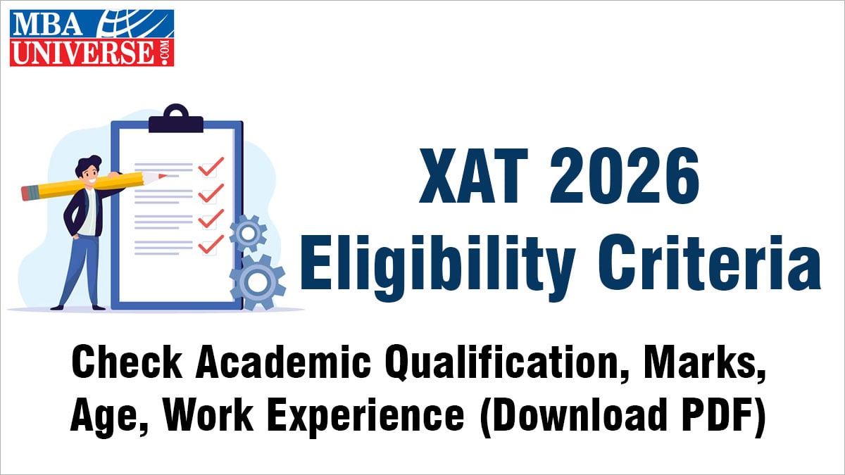 XAT 2026 Eligibility Criteria
