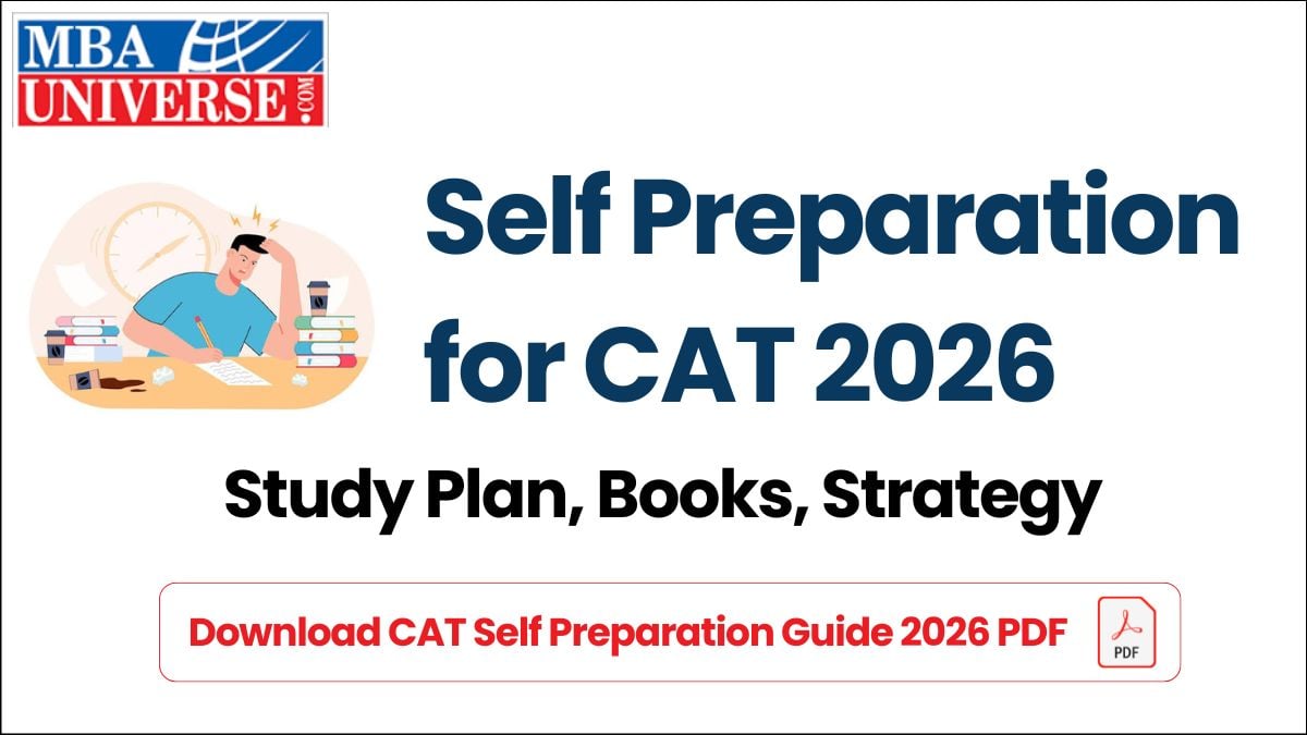 Download CAT Self Preparation Guide 2026 PDF