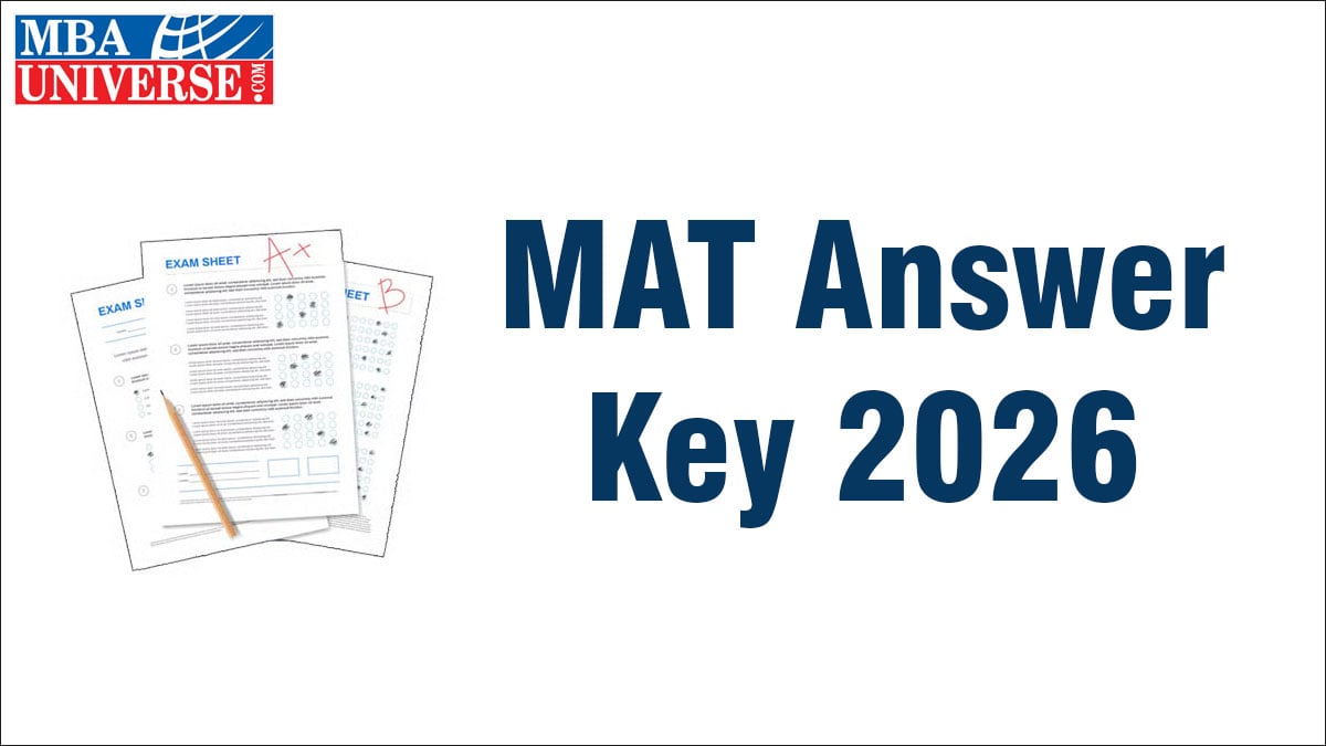 MAT Answer Key 2026