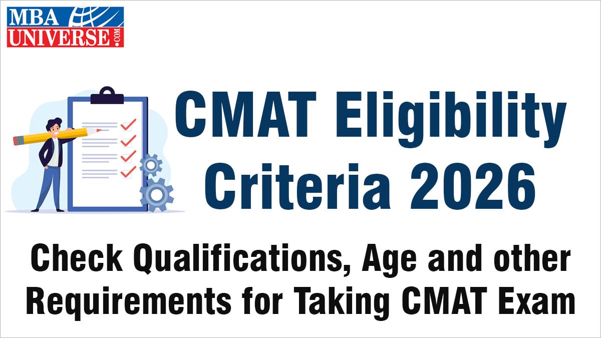 cmat eligibility criteria 2026 including educational qualifications, age limit and other requirements for mba entrance exam registration