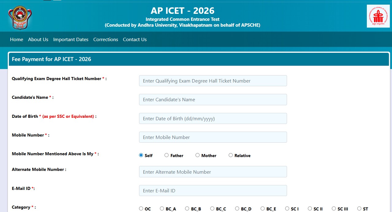 Eligibility Criteria And Fee Payment