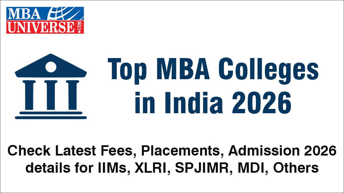 Top MBA Colleges in India 2026