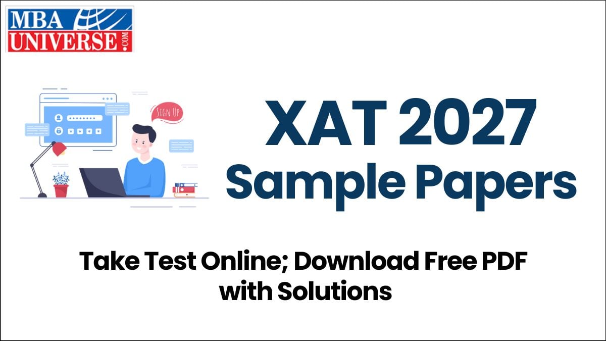 XAT Sample Papers 2027