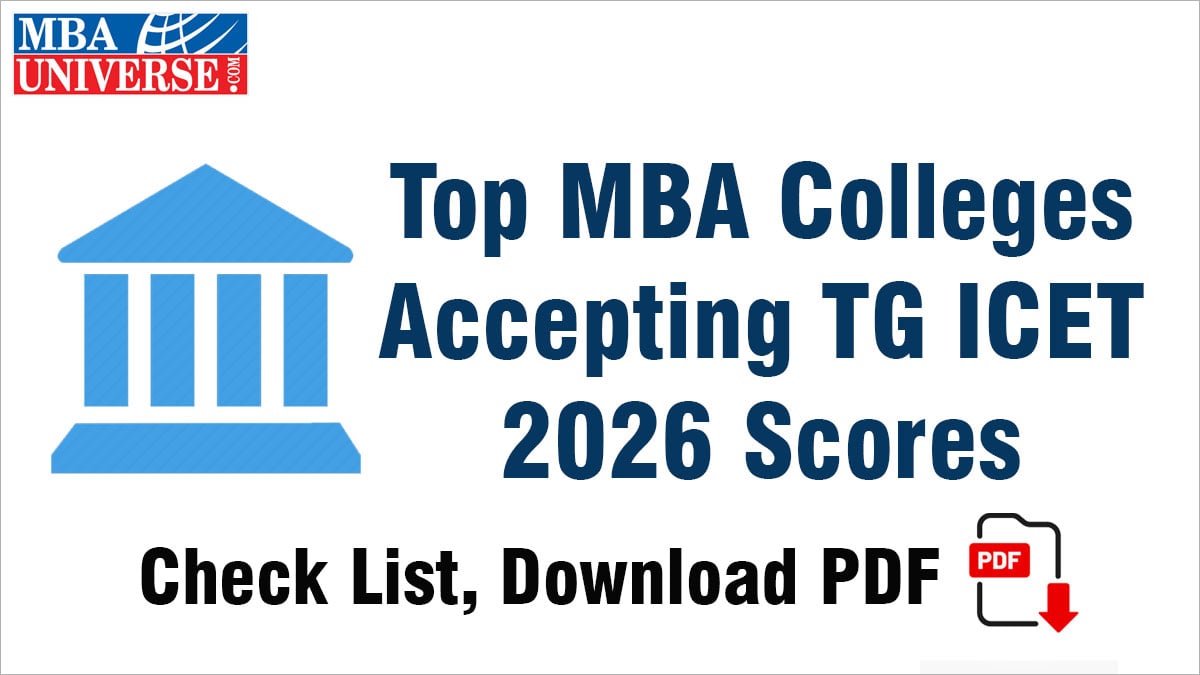 Top MBA Colleges Accepting TG ICET