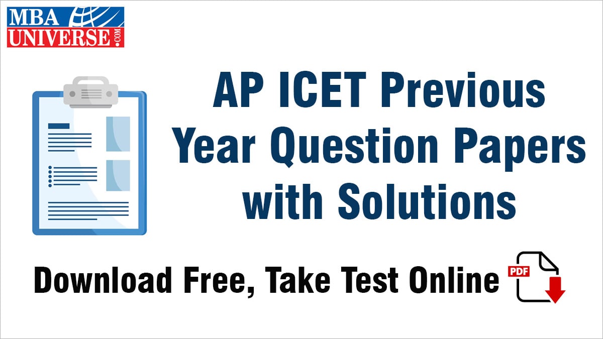 AP ICET Previous Year Papers