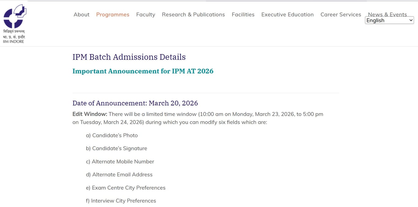 Check Official Notification