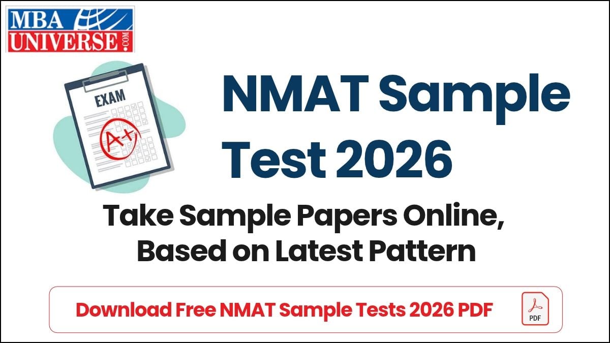 Download Free NMAT Sample Tests 2026 PDF