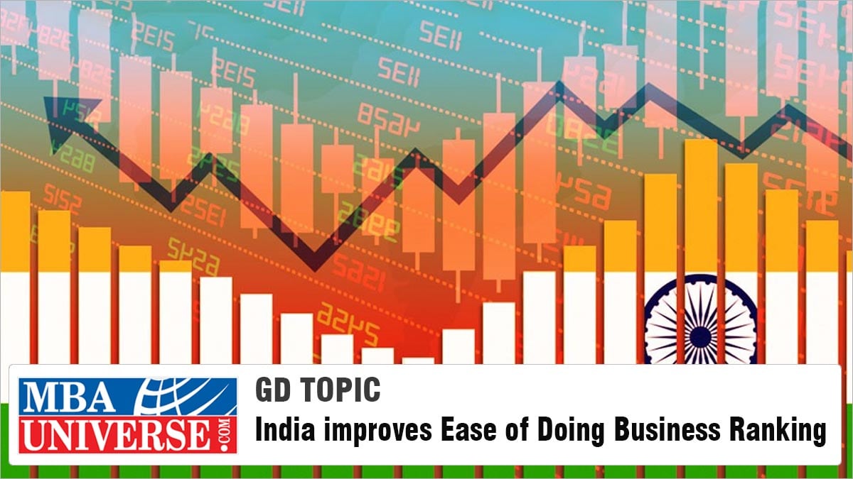 India improves Ease of Doing Business Ranking