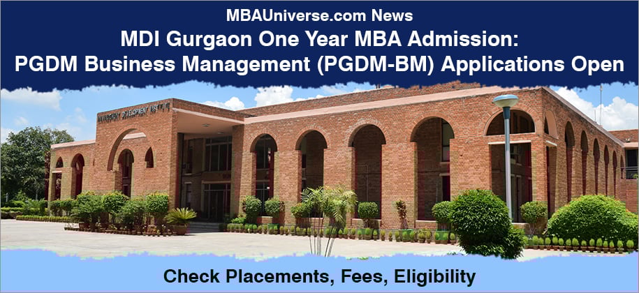 MDI Gurgaon One yar MBA Admission