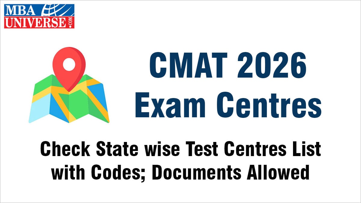CMAT 2026 Exam Centres