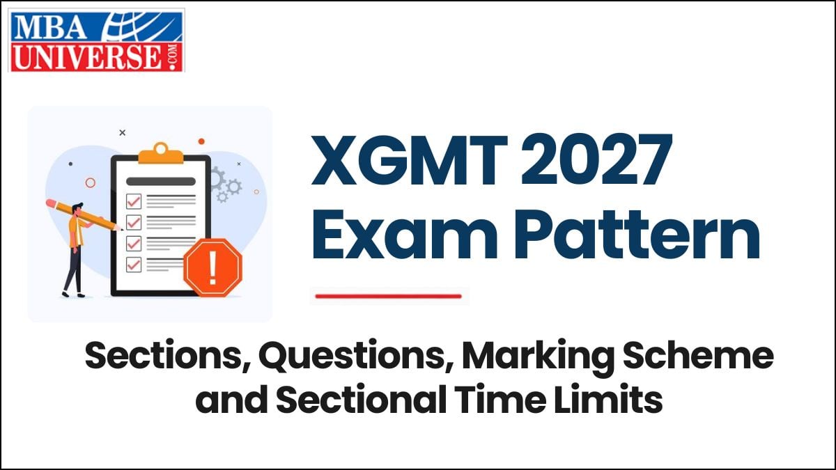 XGMT 2027 Exam Pattern