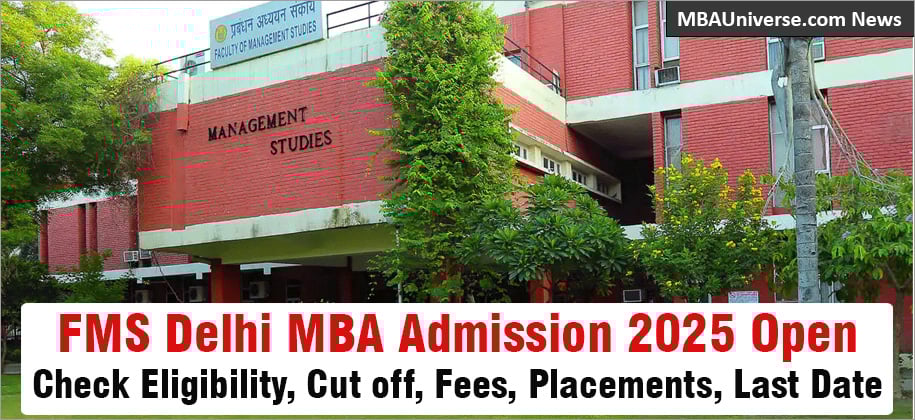 FMS Delhi Admission 2025