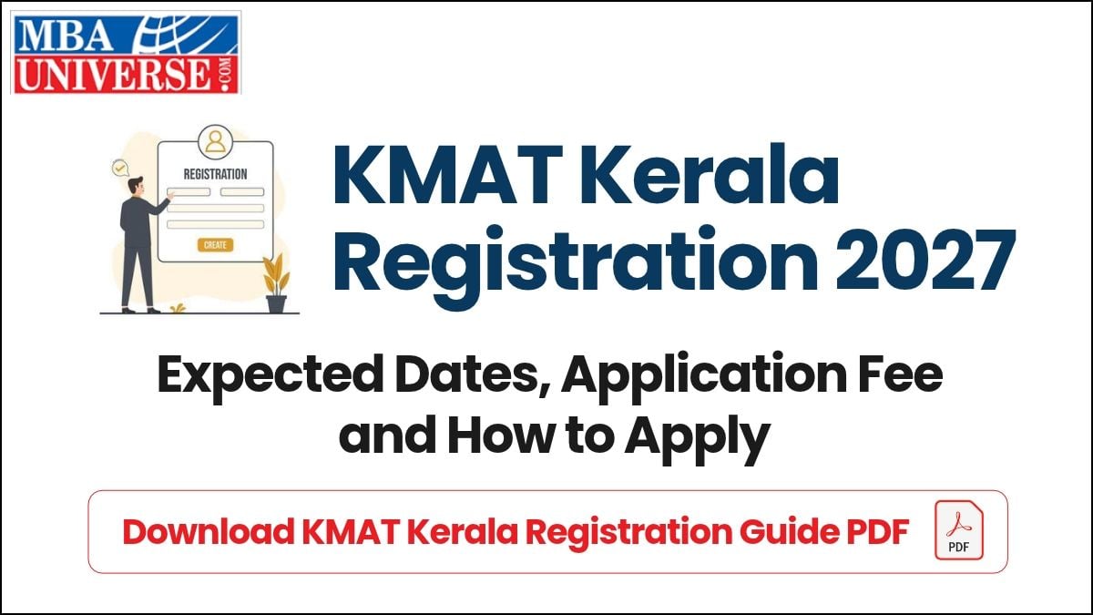 KMAT Kerala Registration 2027: Expected Dates, Application Fee and How to Apply Online