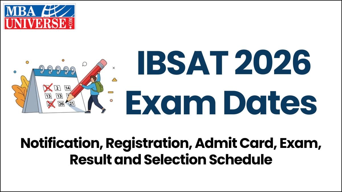 IBSAT 2026 Exam Dates