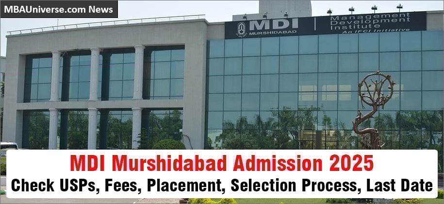 MDI Murshidabad Admission 2025
