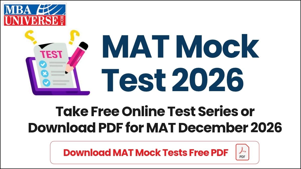 MAT Mock Test 2026
