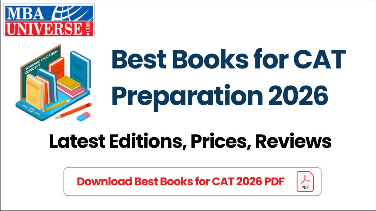 Best Books for CAT Preparation 2026: Latest Editions, Prices, Reviews, PDF Download Links