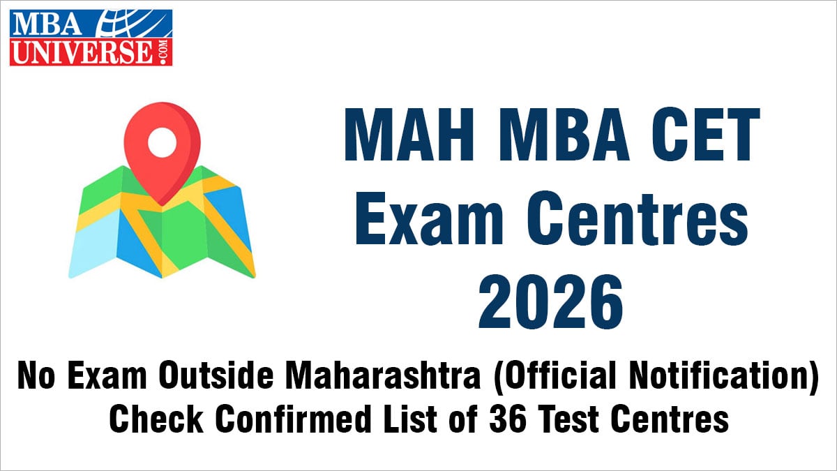 MAH MBA CET 2026 Exam Centres
