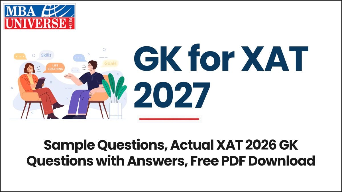 GK for XAT 2027