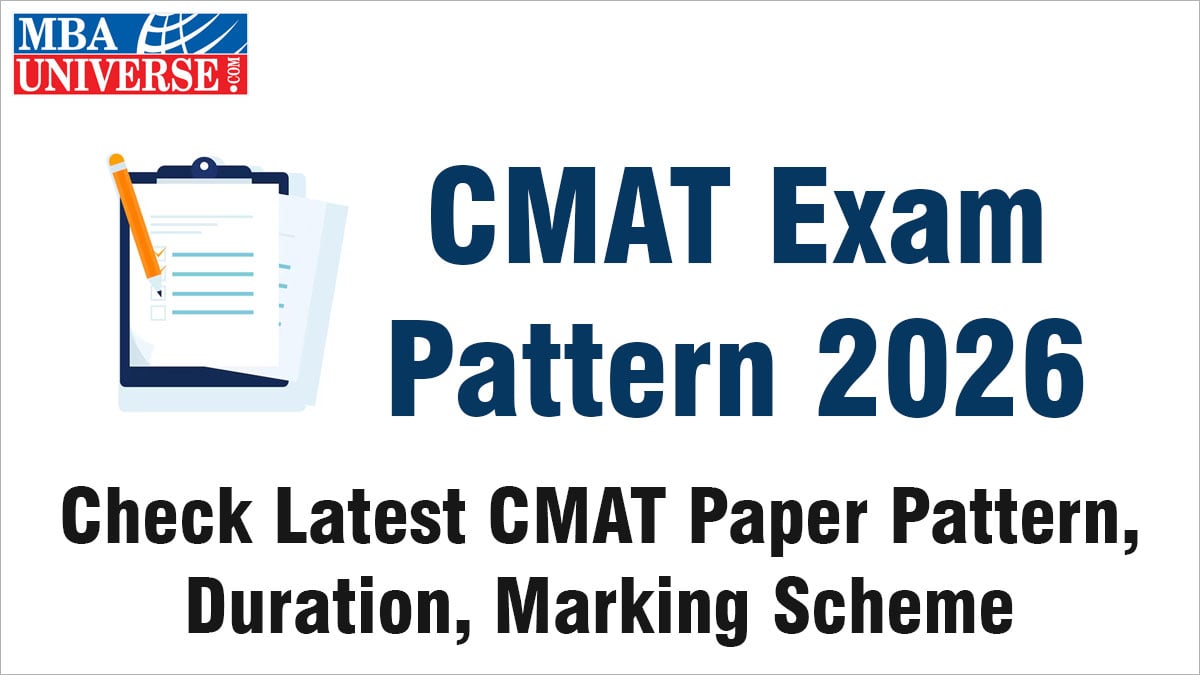 CMAT Exam Pattern 2026