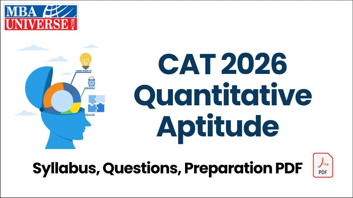 CAT 2026 Quantitative Aptitude