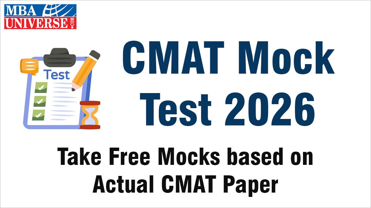 CMAT Mock Test 2026