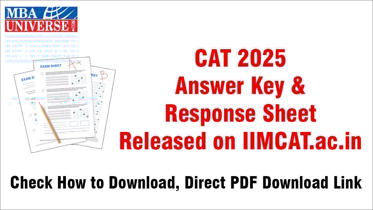 CAT 2025 Answer Key