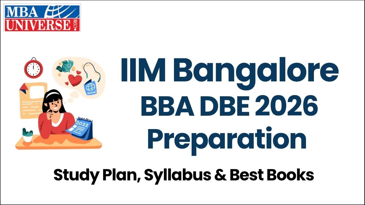 IIMB BBA DBE Preparation 2026
