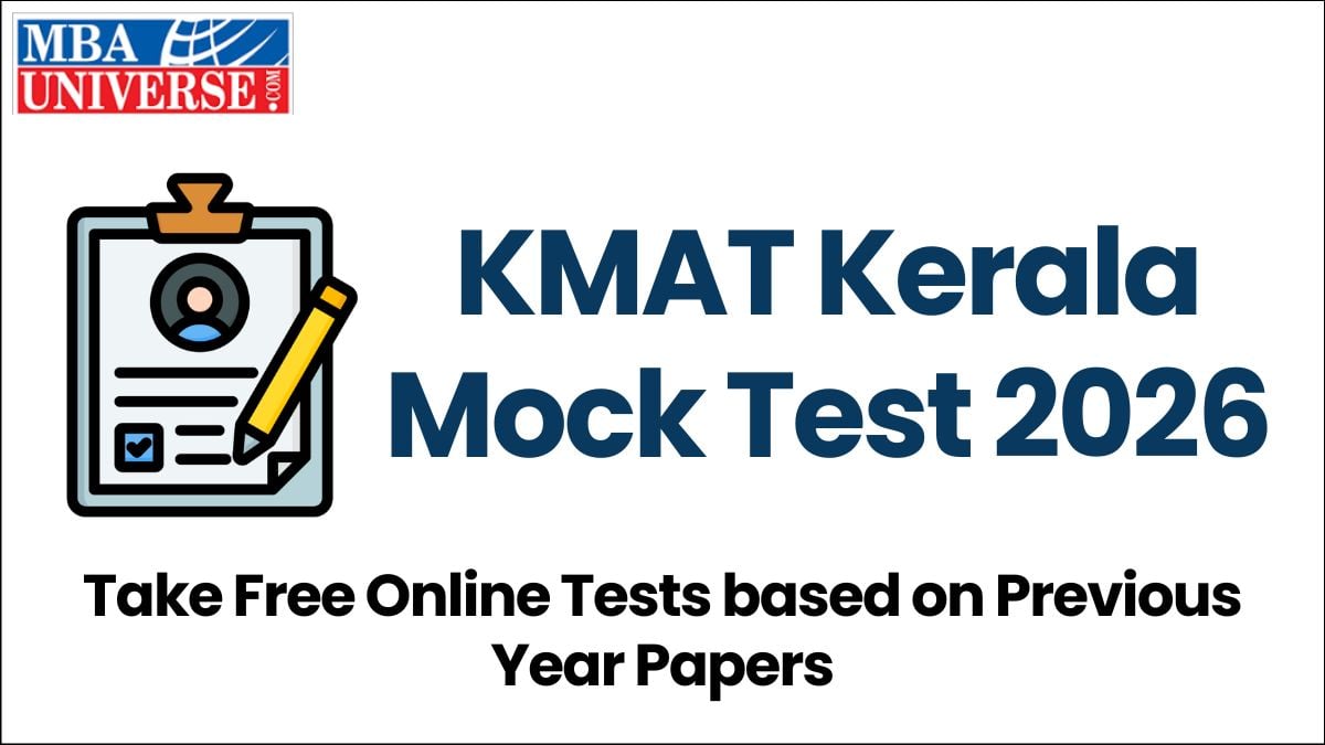KMAT Kerala 2026 Mock Test