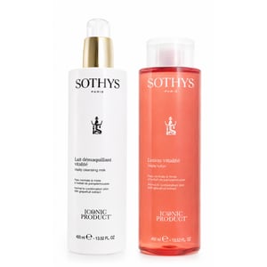 Sothys Vitality valomasis pienelis ir tonikas 400ml + 400ml