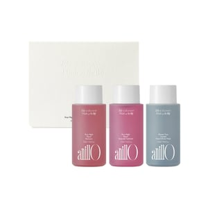 AnillO Rosy Night & Shower Time kelioninis kūno ir plaukų priežiūros rinkinys