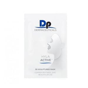 DermapenWorld Dermaceuticals Hyla Active 3D Sculptured lakštinė veido kaukė 1vnt