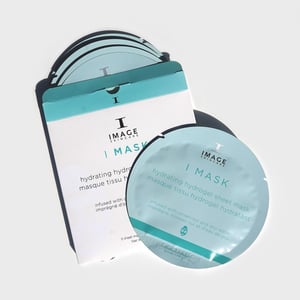 IMAGE Skincare I MASK Drėkinamoji lakštinė hidrogelio kaukė 5 vnt. + dovana