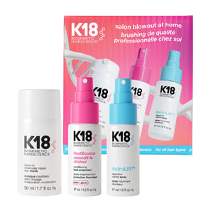 K18 Salon Blowout At-Home priemonių rinkinys plaukams