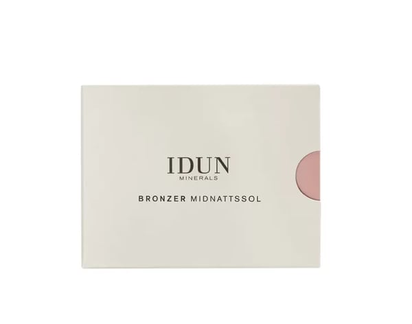 IDUN Minerals bronzinanti pudra suteikianti spindesio Midnattssol Nr. 1622, 5,9 g