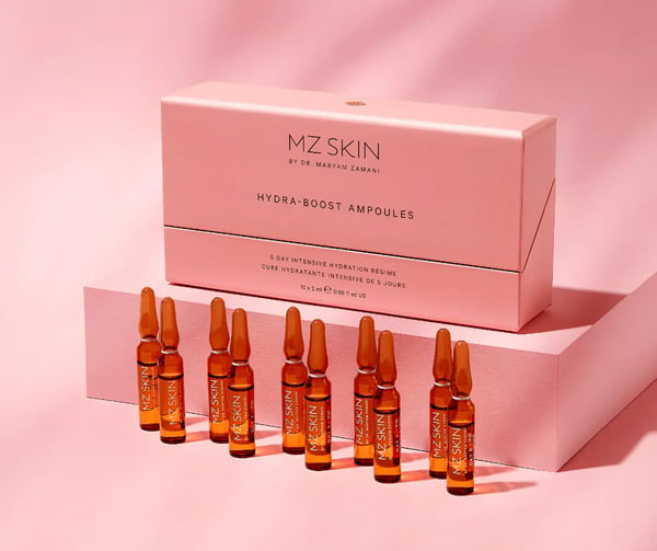 MZ Skin "Hydra-Boost" drėkinančios ampulės 10 vnt x 2 ml