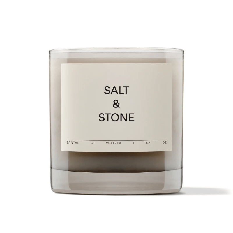 SALT&STONE Santal & Vetiver kvapni žvakė 240g