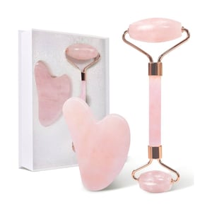 Algotherm veido gua Sha ir masažinio volelio rinkinys