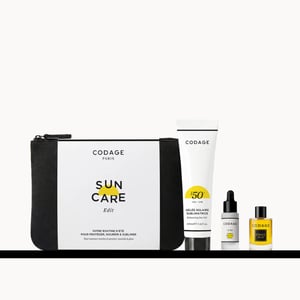 CODAGE Sun Care rinkinys veido ir kūno odai (juoda kosmetinė)