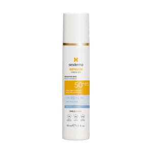 SESDERMA REPASKIN URBAN 365 VEIDO KREMAS JAUTRIAI ODAI SPF50+, 50 ML