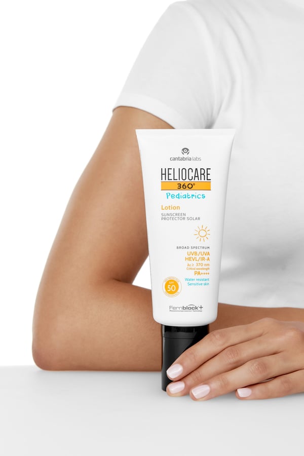 Cantabria Labs HELIOCARE 360 PEDIATRICS LOSJONAS NUO SAULĖS VAIKAMS SPF 50, 200 ML