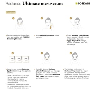 TOSKANI RADIANCE ULTIMATE MESOSERUMAS 30ML