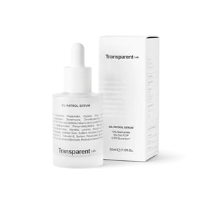 Transparent Lab Oil Patrol matizuojantis serumas, 30 ml