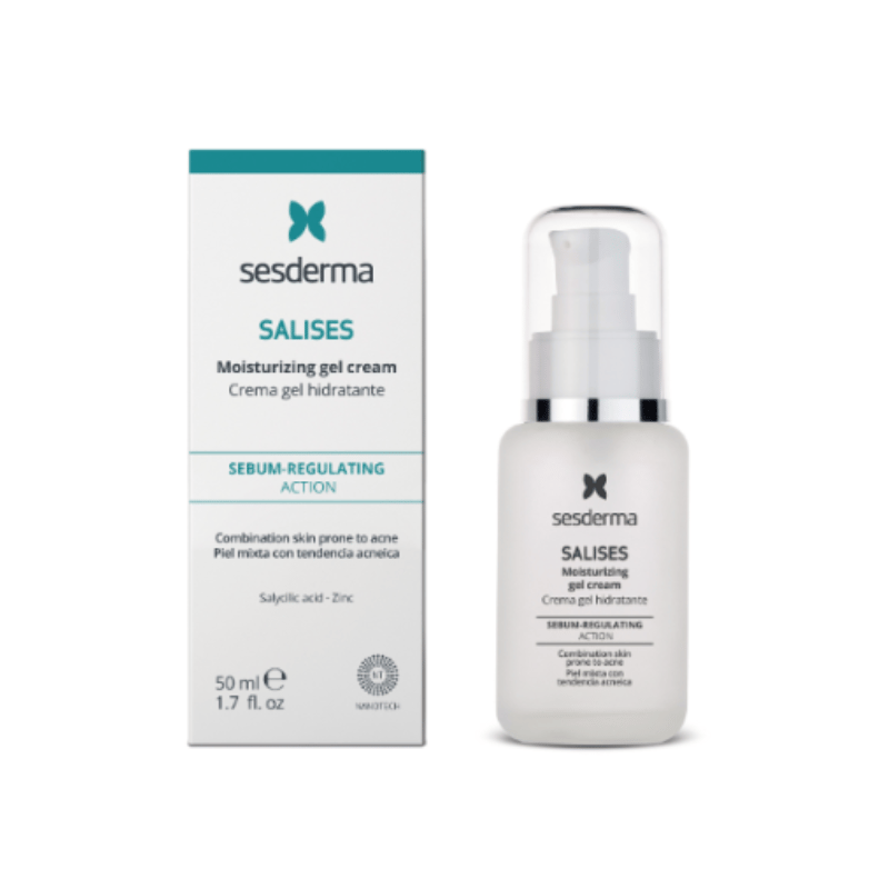 Sesderma Salises gelinis kremas į aknę linkusiai odai 50ml